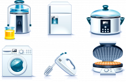 Home appliance Stock photography Royalty-free Clip art - Kitchen ...