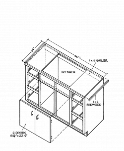 Kitchen Cabinets Drawing at GetDrawings.com | Free for personal use ...