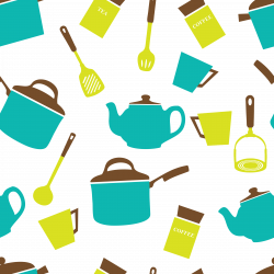 Kitchen Utensils Crockery Wallpaper Icons PNG - Free PNG and Icons ...