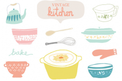 Free Vintage Kitchen Cliparts, Download Free Clip Art, Free ...