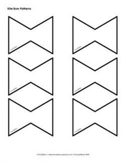 kite tail pattern | The Education Center Mailbox | For ...
