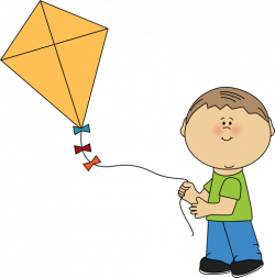 Boy Flying a Kite | Spring & Summer Printables | Kite, Clip ...