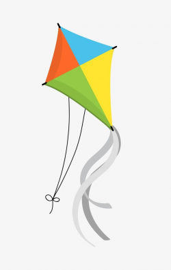 Cartoon Kite, Cartoon Clipart, Fly A Kite, Color Kite PNG ...