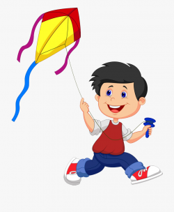Kite Cartoon Illustration - Fly A Kite Clipart #297669 ...