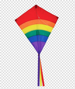 Rainbow kite , Kite aerial , Kite transparent background PNG ...
