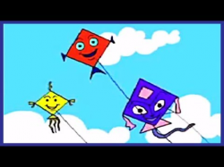 Kites! Kites! Flying High | Nursery Rhymes by KidRhymes