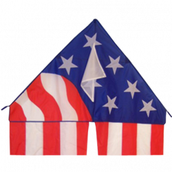 Flo-Tail Patriotic Delta Kite | Shop Kites, Flags, Toys, Decor ...