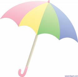 Umbrella Pastel Clip Art - Sweet Clip Art