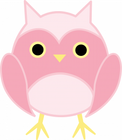 Pink Owl Clipart - Alternative Clipart Design •