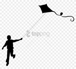 Free Png Sport Kite Silhouette Child Makar Sankranti ...