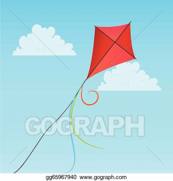 Vector Stock - Kite. Clipart Illustration gg65967940 - GoGraph