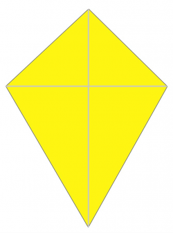Download make kite shape clipart Kite Triangle Shape ...