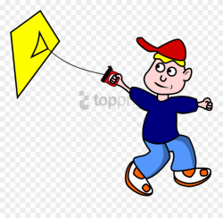 Free Png Two Boy Friends- Cartoon Flying A Kite Png ...