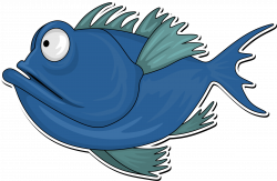 Clipart - Cartoon fish 2