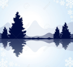 Forest and lake clip art clipart download – Gclipart.com