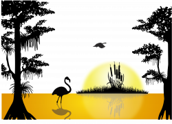 Lake Silhouette at GetDrawings.com | Free for personal use Lake ...