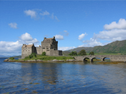 Clipart - Eilean Donan Castle, Scotland, UK