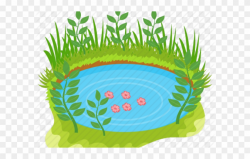 Lake Clipart Green Nature - Illustration - Png Download ...