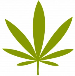 Weed Leaf Png File Simple Marijuana Leaf