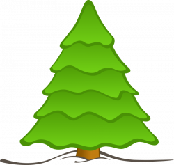 Filigree Christmas Tree Clipart