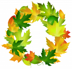 Fall Leaves Oval Border Frame PNG Clipart Image | Gallery ...