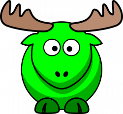 Moose Green Kids Clip Art at Clker.com - vector clip art online ...