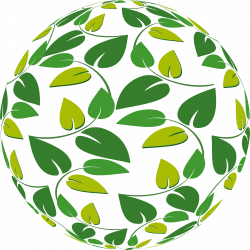 Clipart - Leafy Sphere