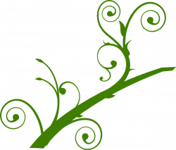 Green Branch Leaves Clip Art at Clker.com - vector clip art online ...