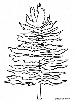 Pix For > Clip Art Pine Trees Black And White | Clip Art | Pinterest ...