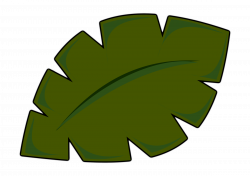 Clipart - Jungle Leaf