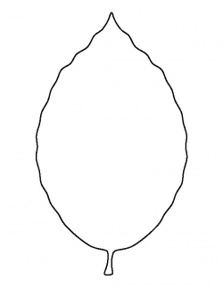 Leaf outline 0 ideas about leaf template on templates ...
