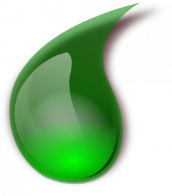 Green Drop Clip Art at Clker.com - vector clip art online, royalty ...