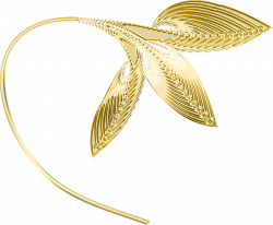 Gold Decorative Leaves PNG Clipart | Clipart | Pinterest ...