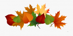 September Clipart Fall - Fall Leaves Transparent Background ...