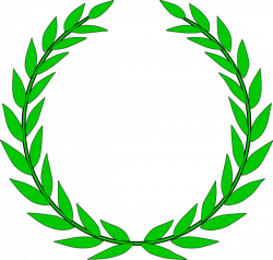 Olive Wreath Clip Art at Clker.com - vector clip art online, royalty ...