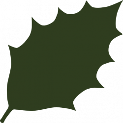Dark Green Leaf Clip Art at Clker.com - vector clip art online ...