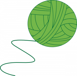 Green Ball Of Yarn Clip Art at Clker.com - vector clip art online ...