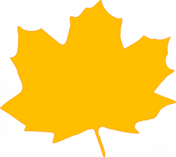 clip art of autumn | Yellow Autumn Leaf Clip Art Yellow fall leaf ...