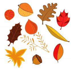 Autumn leaves clip art, leaves cliparts, autumn clipart ...