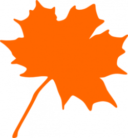 Orange Leaves Cliparts - Cliparts Zone