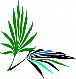 Palm Leaves Clip Art at Clker.com - vector clip art online, royalty ...