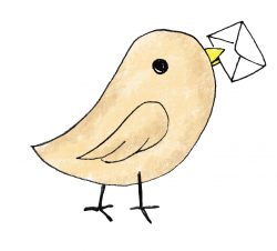 Bird Carrying Letter | Free Images at Clker.com - vector ...
