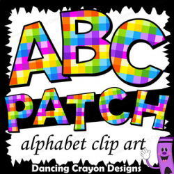 Colorful Clip Art Alphabet Letters for Cover Pages and Bulletin Boards