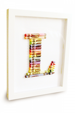 mohaus: Pin It: Crayon Monogram | Craft ideas | Pinterest | Crayon ...