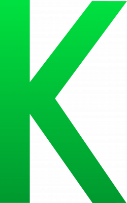 The Letter K - Free Clip Art