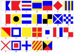 printable nautical flags nautical - UMA Printable