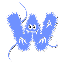 CH.B *✿*Monstruitos Azules | ~*♧️️Clip Art Monsters ...