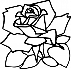 Free Rose Drawings Black And White, Download Free Clip Art, Free ...