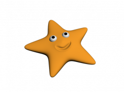 Semester 2 : 3D Modelling Animation Fables: Star Fish - Clip Art Library