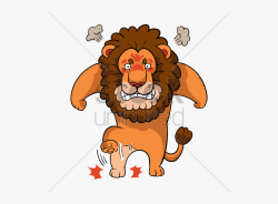 Feeling Clipart Angry - Angry Lion Face Cartoon #94812 ...